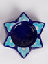 Blue Pottery T-Light Holder Set Of 2 Pcs.